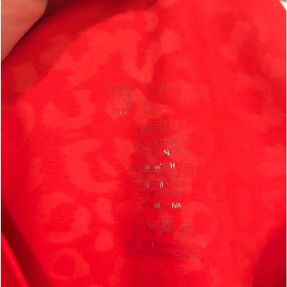 BuffBunny Rebel Leggings Red Leopard Size M Elysium - Picture 7 of 11